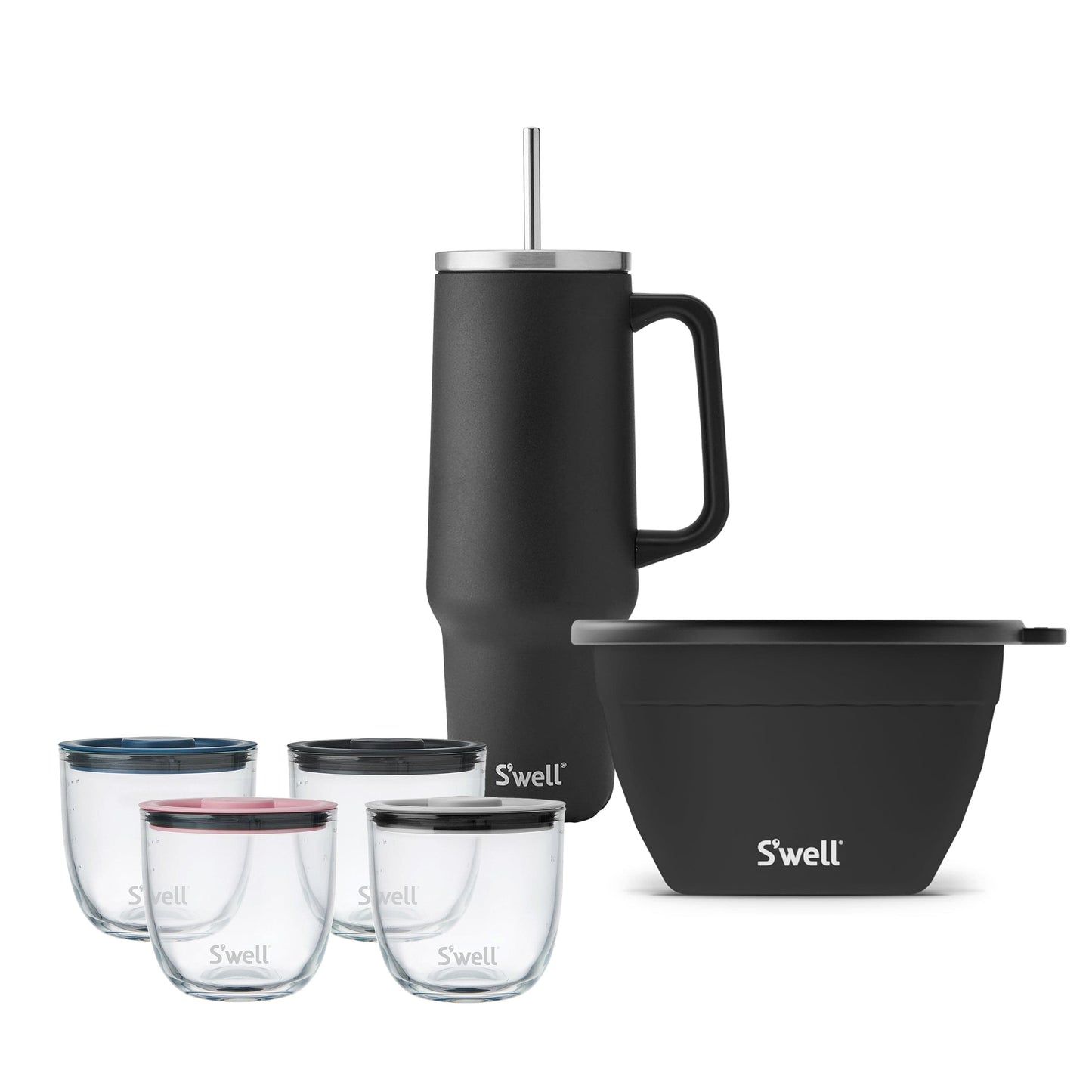sip-and-prep-bundle-x4 Swell-Onyx-Tumbler-XL-Salad-Bowl-Kit-Prep-Bowl-Set.jpg