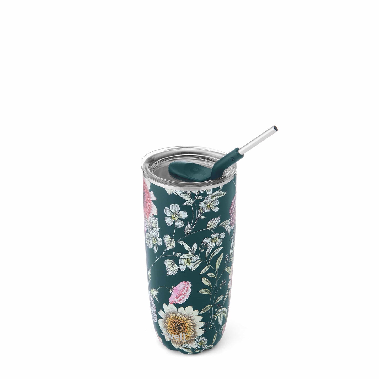 tumbler-with-straw-24oz-y7 Swell-Tumbler-with-Straw-24oz-Floral-Midnight-Botanical-Font-Angled.jpg
